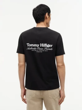 náhled Tommy Hilfiger pánské černé tričko