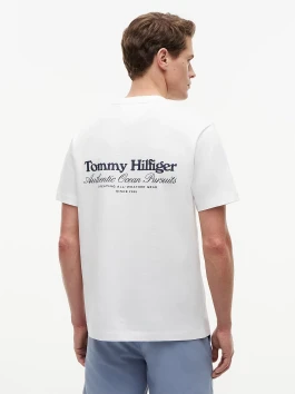 náhled Tommy Hilfiger pánské bílé tričko