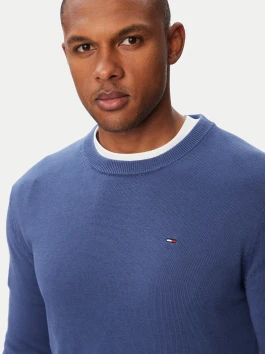 náhled Tommy Jeans pánský modrý svetr