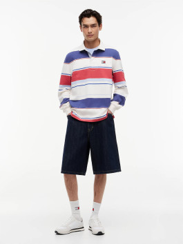 náhled Tommy Jeans pánská pruhovaná mikina