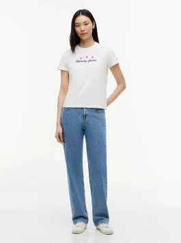 náhled Tommy Jeans dámské bílé tričko