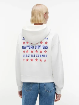 náhled Tommy Jeans dámská bílá mikina