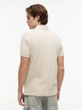 náhled Tommy Jeans pánské béžové polo tričko
