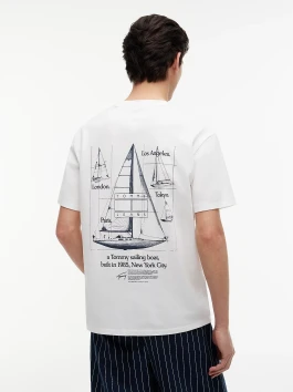náhled Tommy Hilfiger pánské bílé tričko