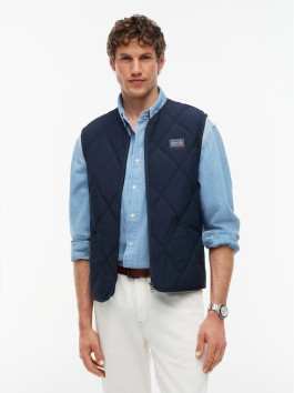 náhled Tommy Hilfiger pánská tmavě modrá vesta