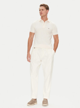 náhled Tommy Hilfiger pánské krémové polo tričko