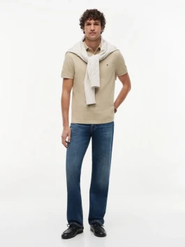 náhled Tommy Hilfiger pánské béžové polo tričko