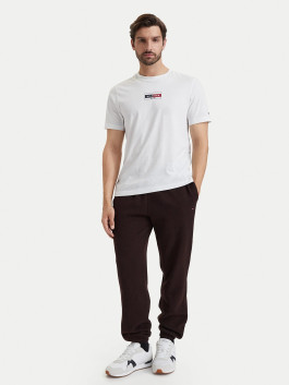 náhled Tommy Hilfiger pánské tmavě hnědé tepláky