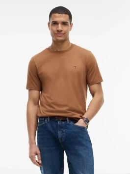 náhled Tommy Hilfiger pánské hnědé tričko