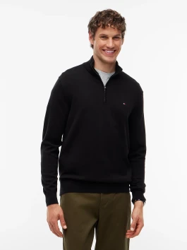náhled Tommy Hilfiger pánský černý svetr