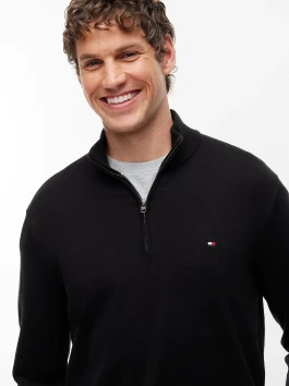 náhled Tommy Hilfiger pánský černý svetr