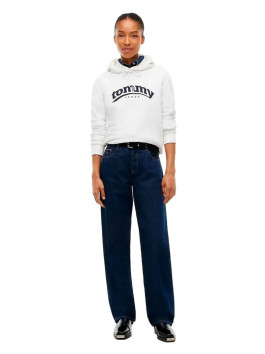 náhled Tommy Jeans dámská bílá mikina