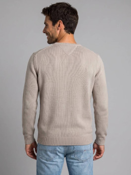 náhled Tommy Jeans pánský hnědý svetr