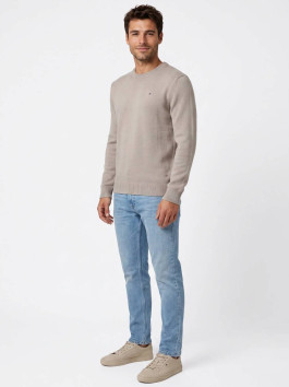 náhled Tommy Jeans pánský hnědý svetr