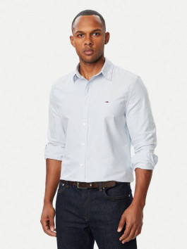 náhled Tommy Jeans pánská modrá košile