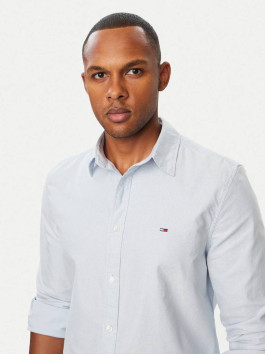 náhled Tommy Jeans pánská modrá košile