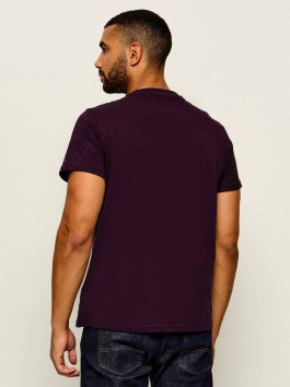 náhled Tommy Jeans pánské vínové triko