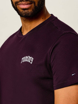 náhled Tommy Jeans pánské vínové triko