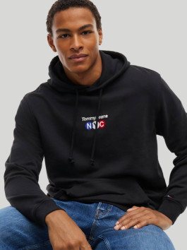 náhled Tommy Jeans pánská černá mikina