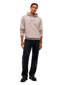 náhled Tommy Jeans pánská hnědá mikina