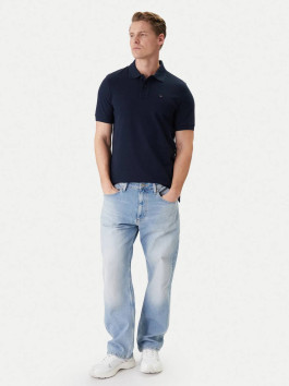 náhled Tommy Jeans pánské modré polo triko