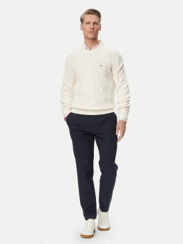 náhled Tommy Jeans pánský krémový svetr