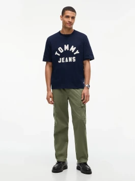 náhled Tommy Jeans pánské modré tričko
