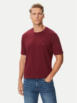 náhled Tommy Hilfiger pánské vínové tričko