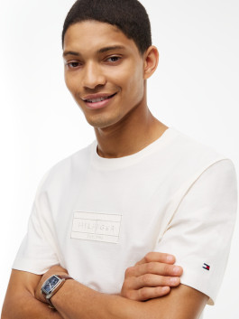 náhled Tommy Hilfiger pánské krémové tričko