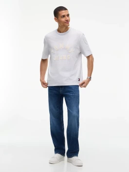 náhled Tommy Jeans pánské šedé tričko