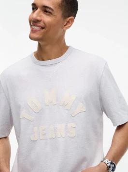 náhled Tommy Jeans pánské šedé tričko