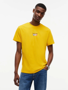 náhled Tommy Jeans pánské žluté tričko