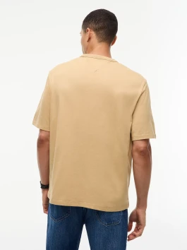 náhled Tommy Jeans pánské béžové tričko