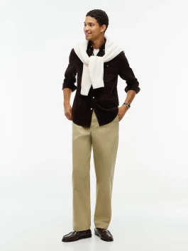 náhled Tommy Hilfiger pánská tmavě hnědá košile