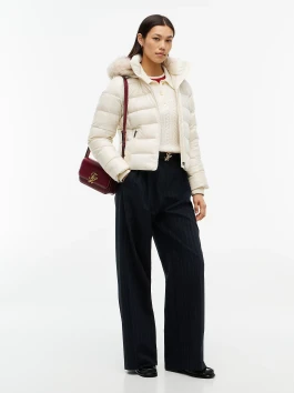 náhled Tommy Hilfiger dámská béžová bunda