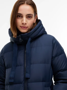 náhled Tommy Hilfiger dámský tmavě modrý kabát