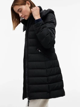 náhled Tommy Hilfiger dámská černá péřová bunda