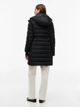 náhled Tommy Hilfiger dámská černá péřová bunda