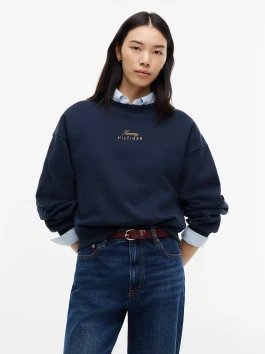 náhled Tommy Hilfiger dámská tmavě modrá mikina