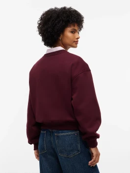 náhled Tommy Hilfiger dámská vínová mikina