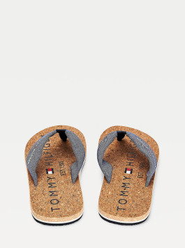 náhled Tommy Hilfiger pánské modro šedé žabky