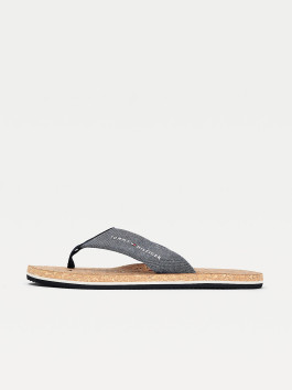 náhled Tommy Hilfiger pánské modro šedé žabky