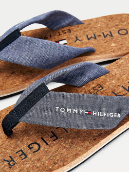 náhled Tommy Hilfiger pánské modro šedé žabky