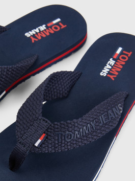 náhled Tommy Jeans dámské tmavě modré žabky