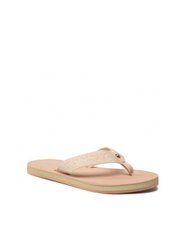 náhled Tommy Hilfiger dámské béžové žabky