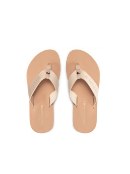 náhled Tommy Hilfiger dámské béžové žabky