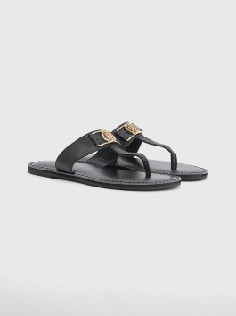 náhled Tommy Hilfiger dámské černé žabky