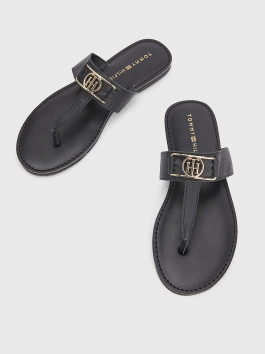 náhled Tommy Hilfiger dámské černé žabky