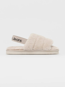 náhled Calvin Klein dámské smetanové papuče