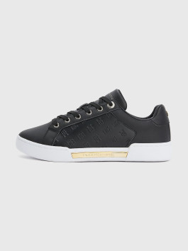 náhled Tommy Hilfiger dámské černé tenisky Embossed